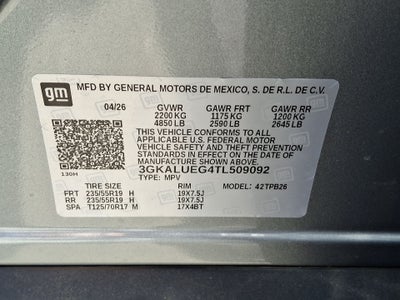 2026 GMC Terrain Elevation