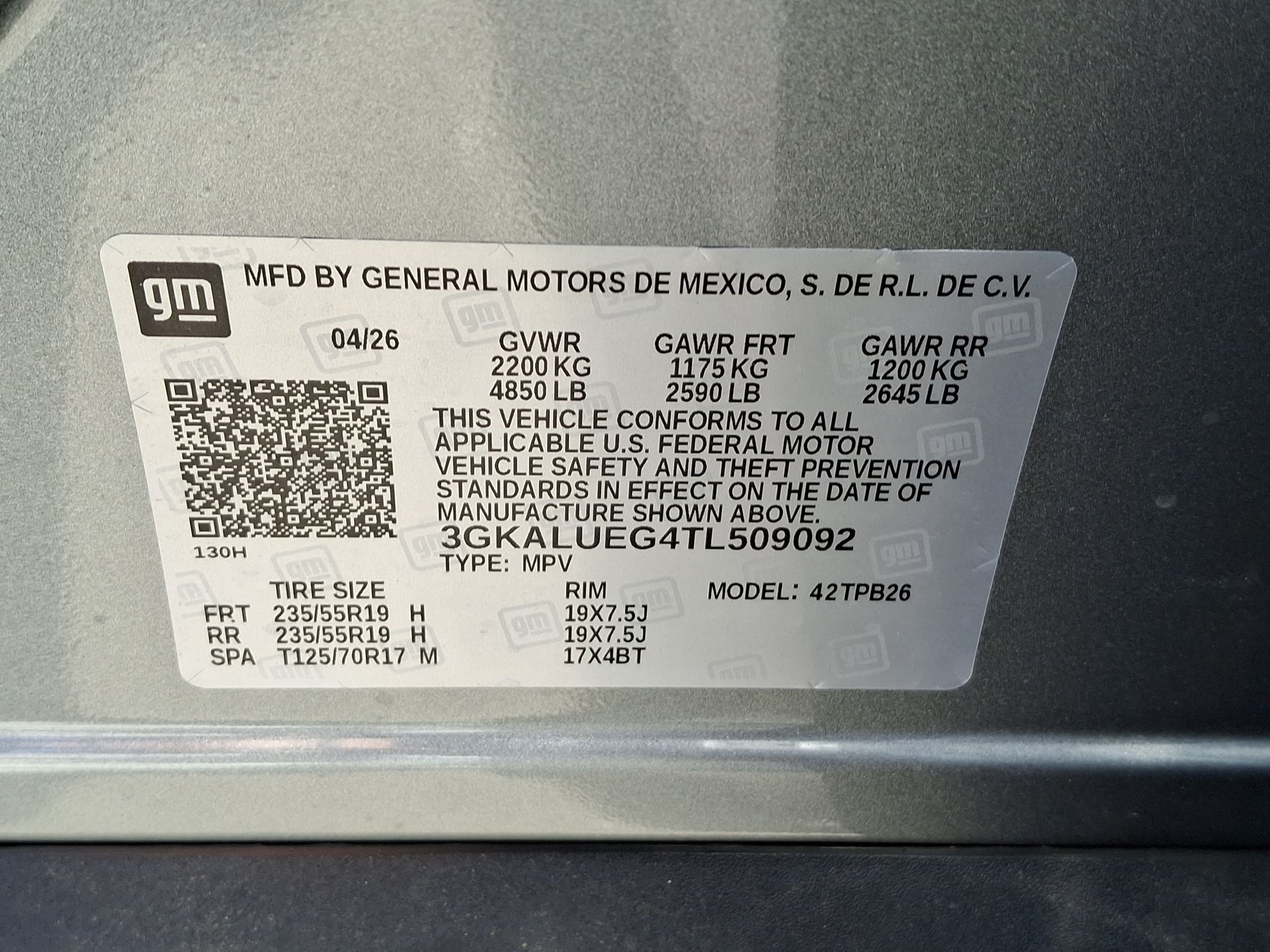 2026 GMC Terrain Elevation