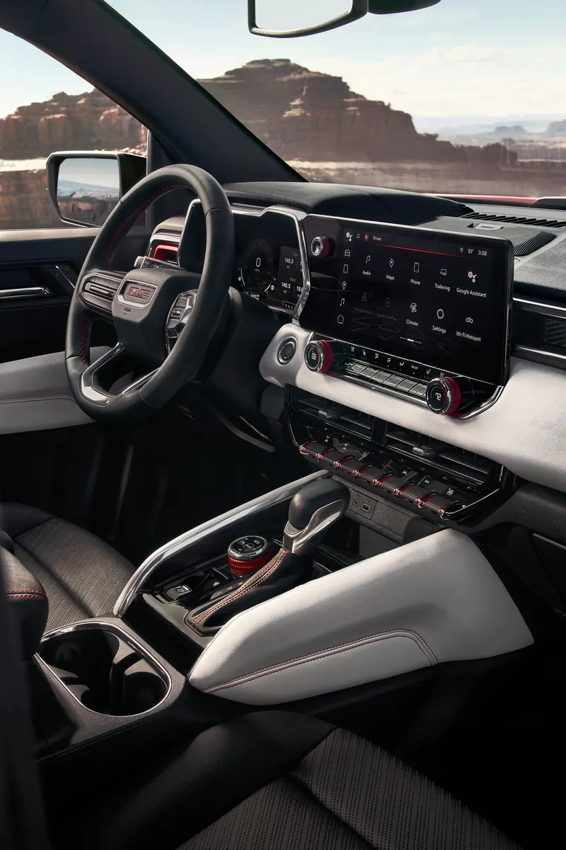 2026 GMC Canyon infotainment system at Jennings Buick GMC in Chambersburg PA
