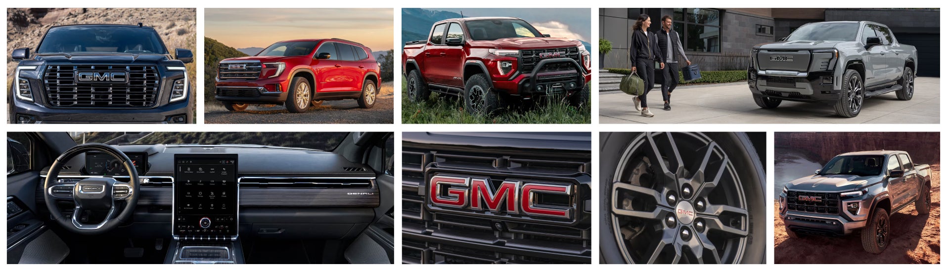 Why Buy GMC? - Vehicle Collage