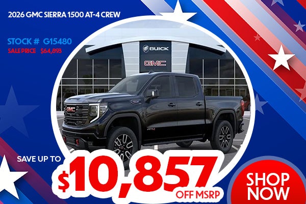 2026 GMC Sierra 1500 AT-4 Crew