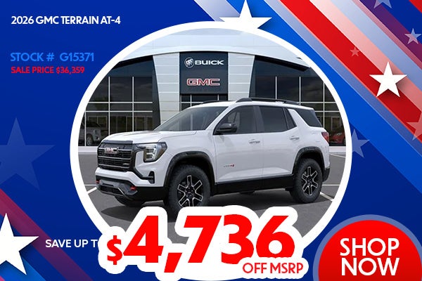 2026 GMC Terrain AT-4: